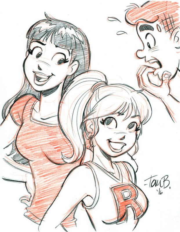 betty and veronica x