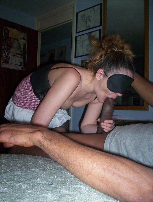 blindfolded wife surprise