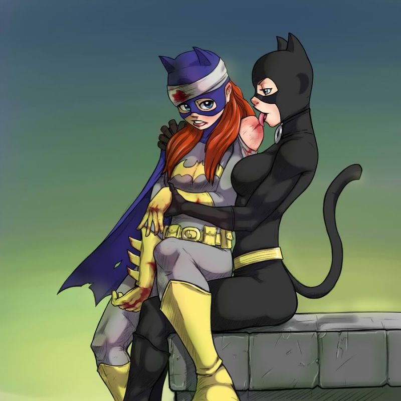 batgirl and catwoman deviantart