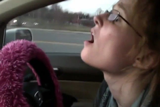 mom masturbating while driving