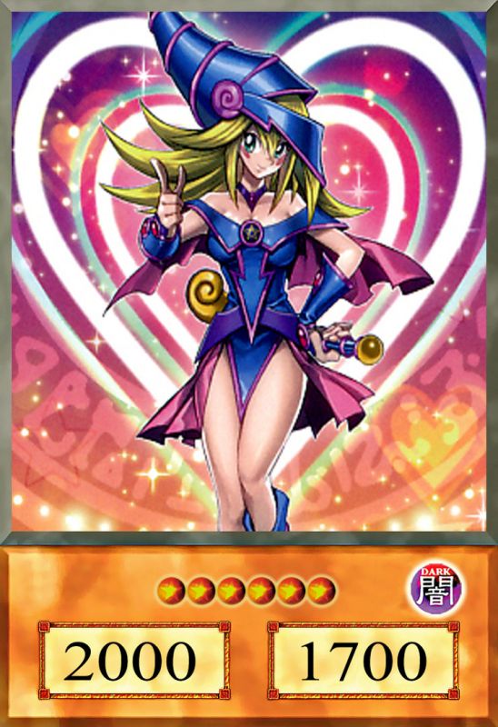 anime dark magician girl card