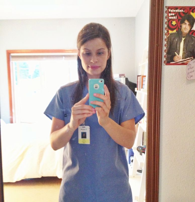 professional nurse selfies