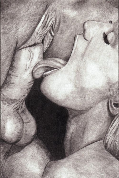erotic art blowjob