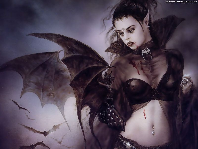 gothic art vampire horror