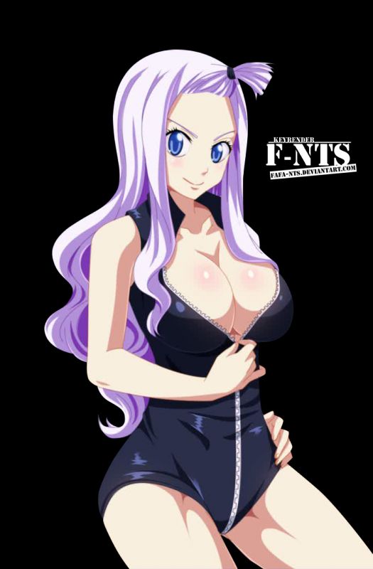 fairy tail characters mirajane sketch sexy