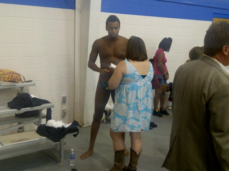 nba female reporter in locker rooms naked with men