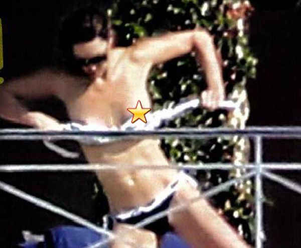 celebrity nude sunbathing
