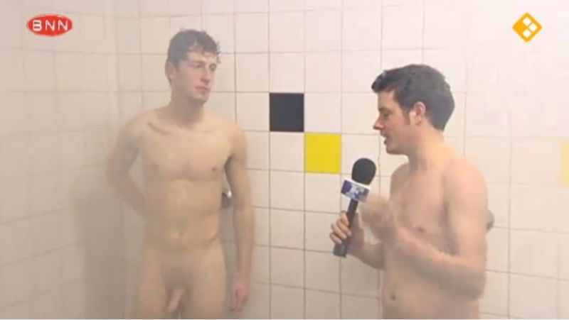 reporter locker room nudity