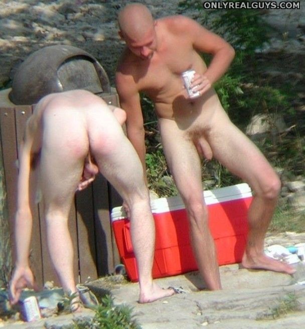 drunk naked guys