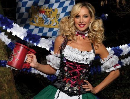 german beer maids cleavage