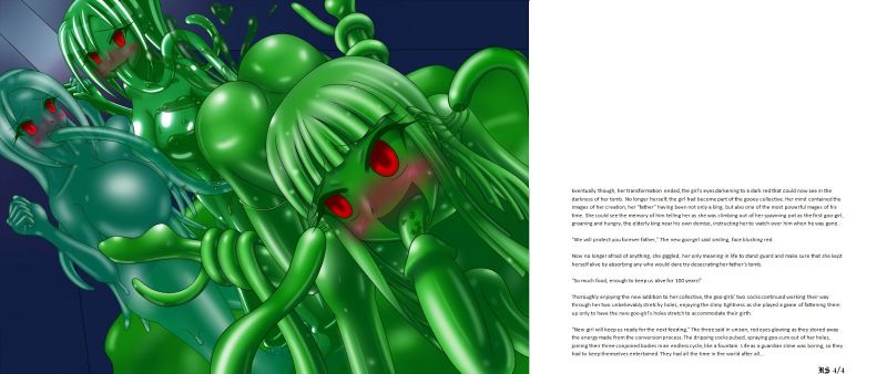 slime monster girl transformation hentai