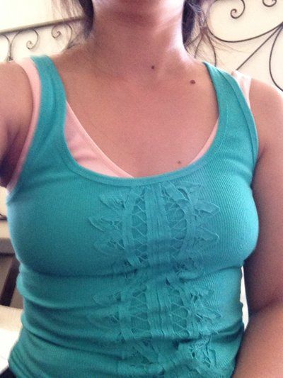 boobs in sheer bra