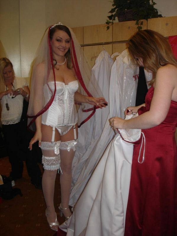 risque wedding dresses
