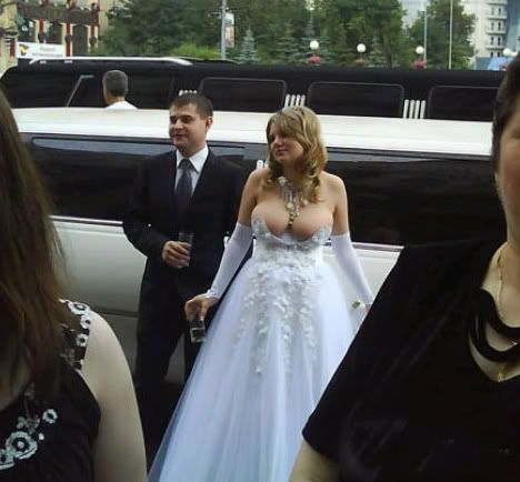 bottomless wedding dress