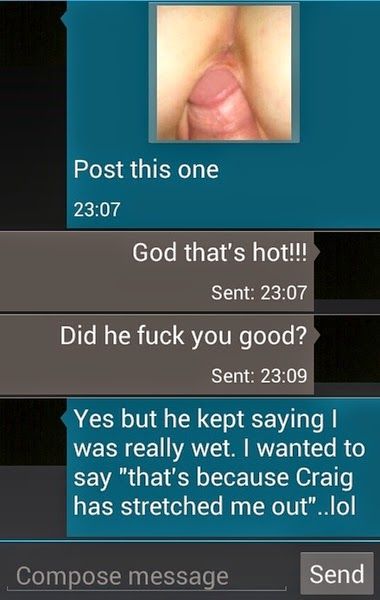 text from cuckold wife