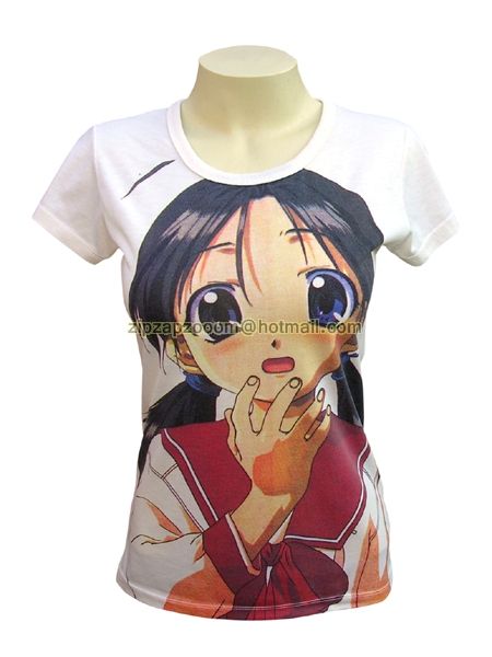 anime girl shirt no panties