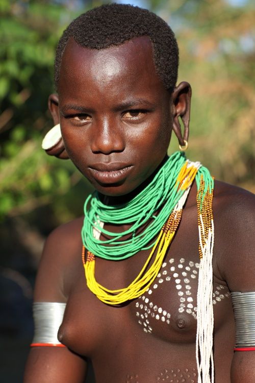 ethiopian dark black naked women