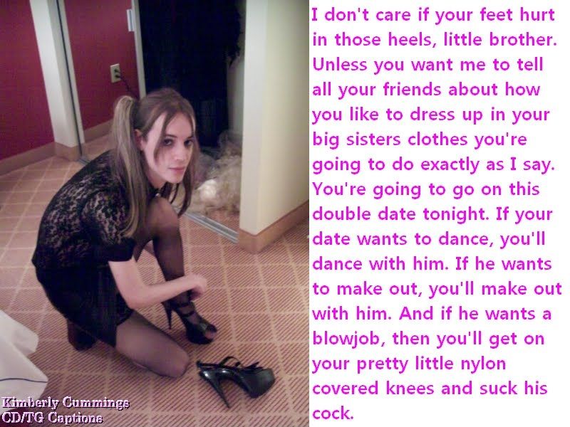 forced to be a sissy captions