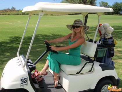 golf course cart girls naked