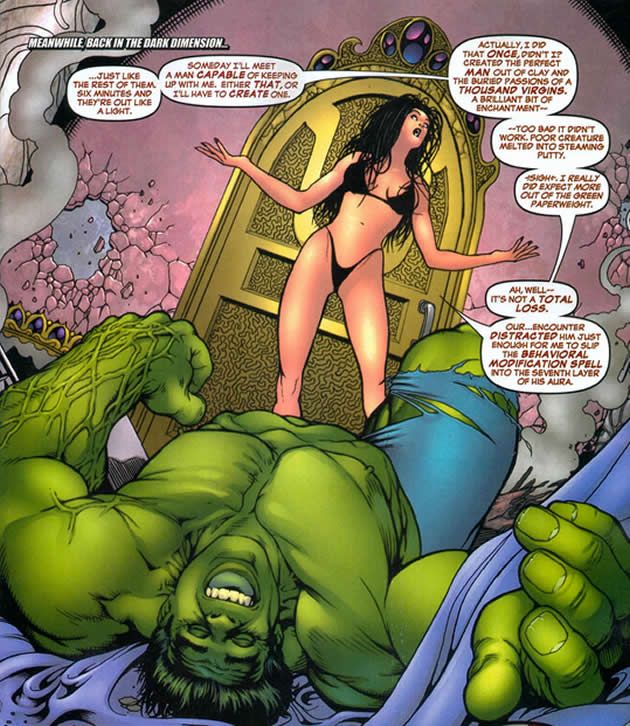 wonder woman hulk sex pregnancy