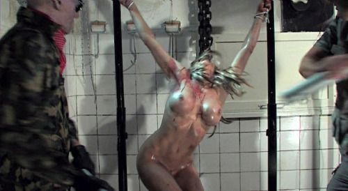 forced stripped naked woman punish