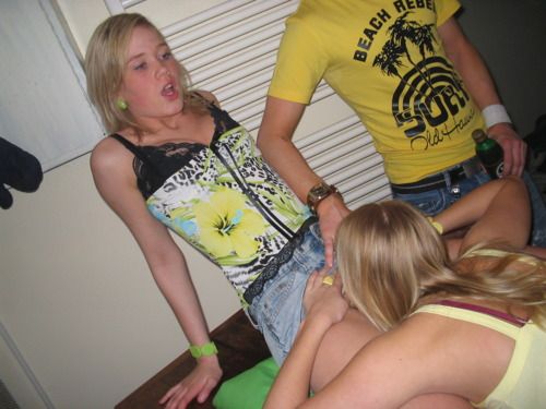 drunk girls being whores