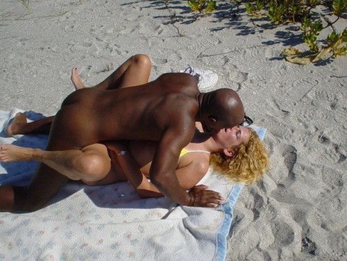 Interracial Wife Jamaica Beach
