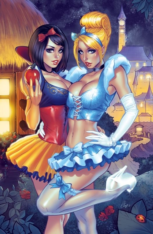 awra and snow white and cinderella