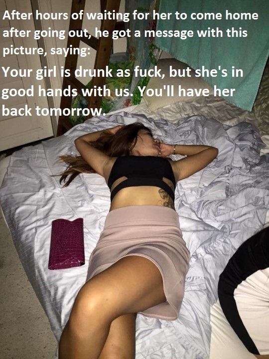nasty drunk sluts captions