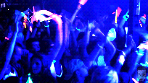 rave party lights