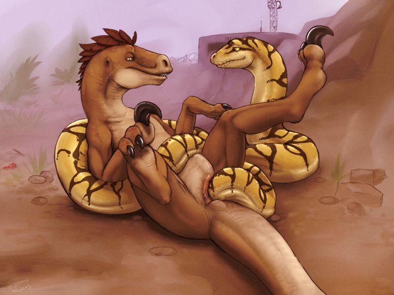 Velociraptor Porn Cumception