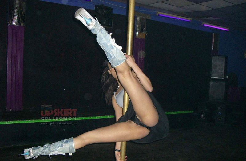 female pole dancing