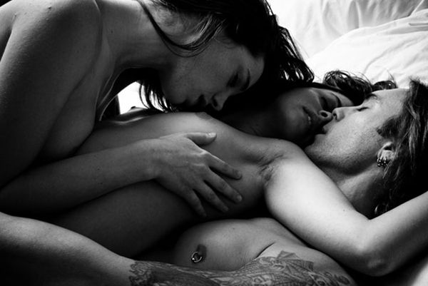 erotic threesome photography