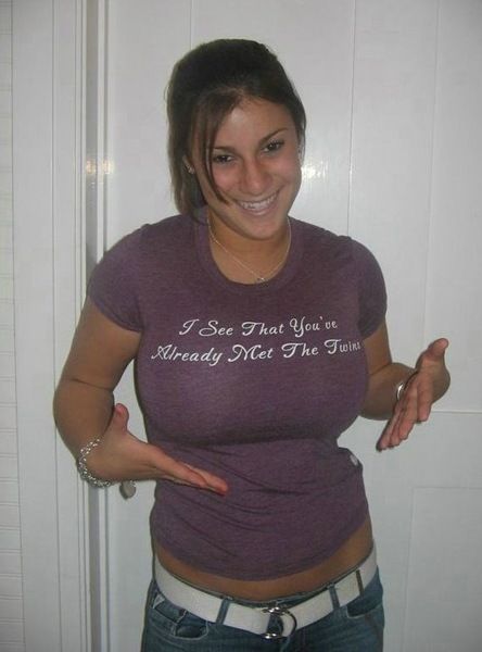 women wearing funny t shirts
