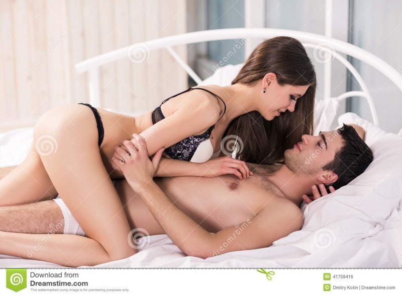 couple making love in bed clip art