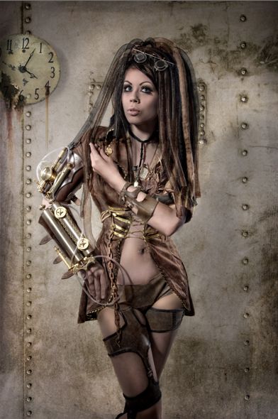 steampunk cosplay nude