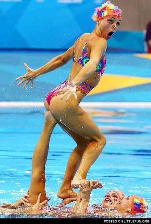 pictures from synchronized swimming