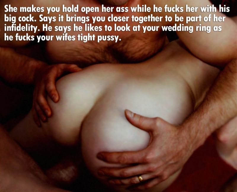 cum cock wife wedding ring