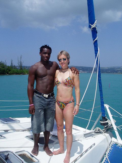 Interracial Wife Vacation Jamaica