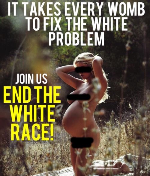 white race extinction pregnant