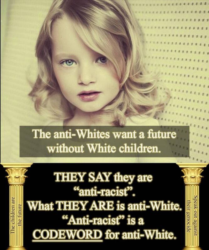 destroy the white race captions