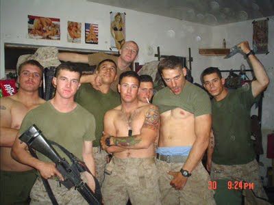 drunk military women