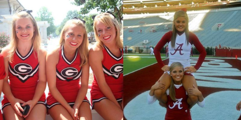 Alabama Cheerleaders Nudity.