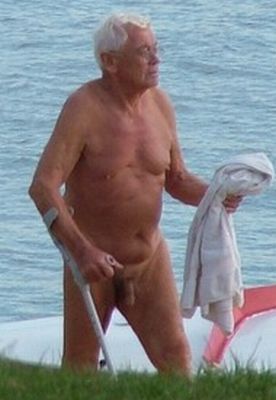 naked old gay silver grandpa