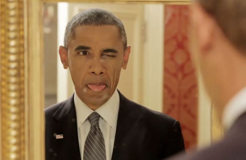 obama selfie with danish