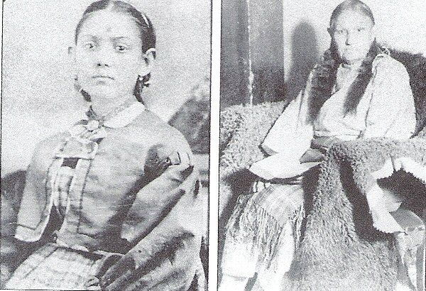 american indian white captives women