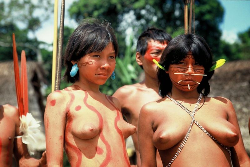 indian women of the rainforest