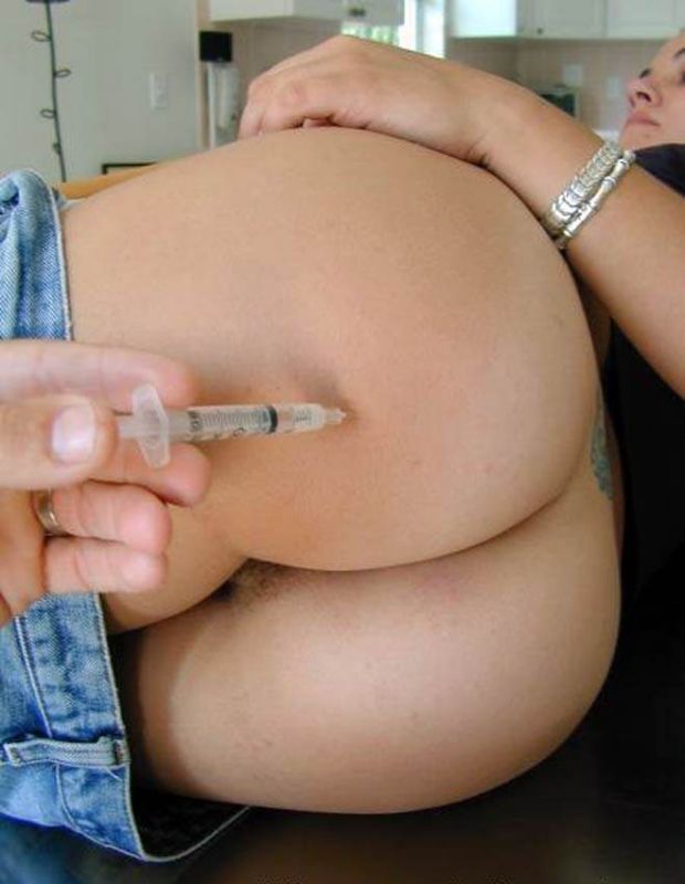 erotic female ass injection