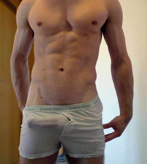 men in sheer underwear erect