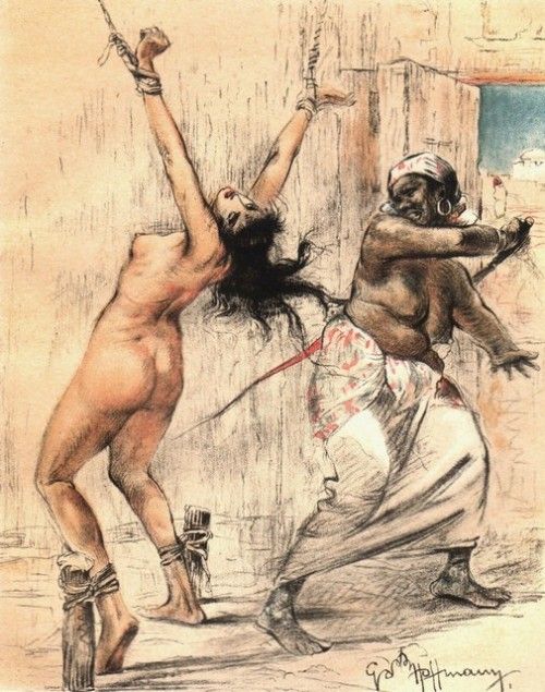 ass naked female slave inspection